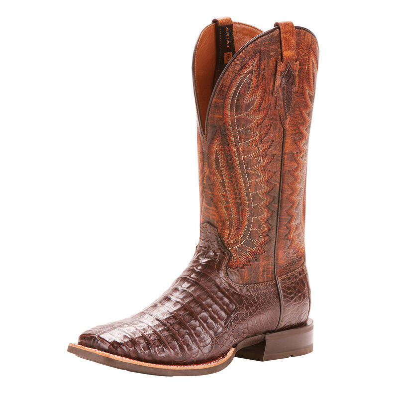 Botas Vaqueras Ariat Double Down Marrones Hombre - Chile 496-FIWMPE